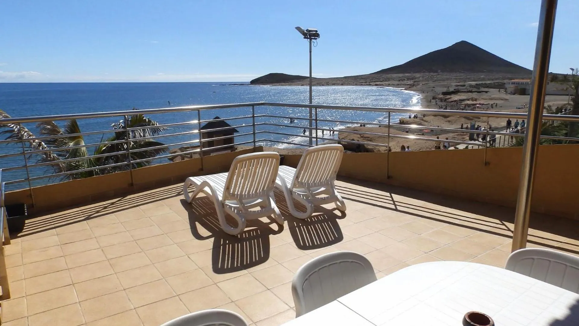 Maisonette Wohnung Mit Meerblick Von Dachterrasse El Medano  0*, El Medano (Tenerife)